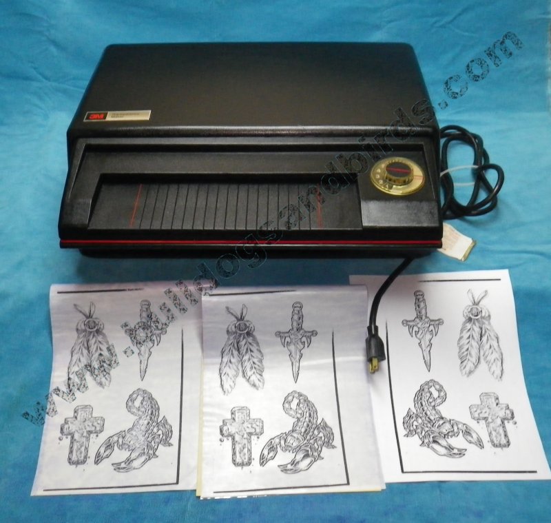 3M TRANSPARENCY MAKER ThermoFax THE SECRETARY COPIER TATTOO STENCIL