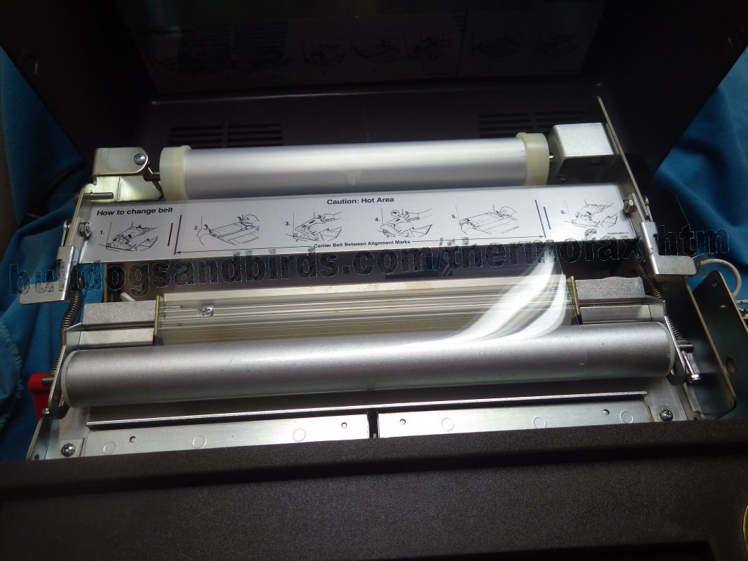 In below photo latches are down, red lever is down. This is the proper