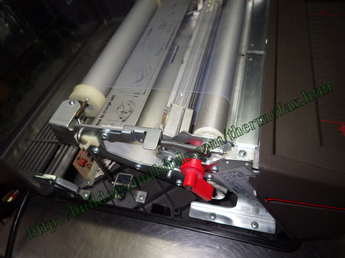 In below photo New Drive motor circled in green.